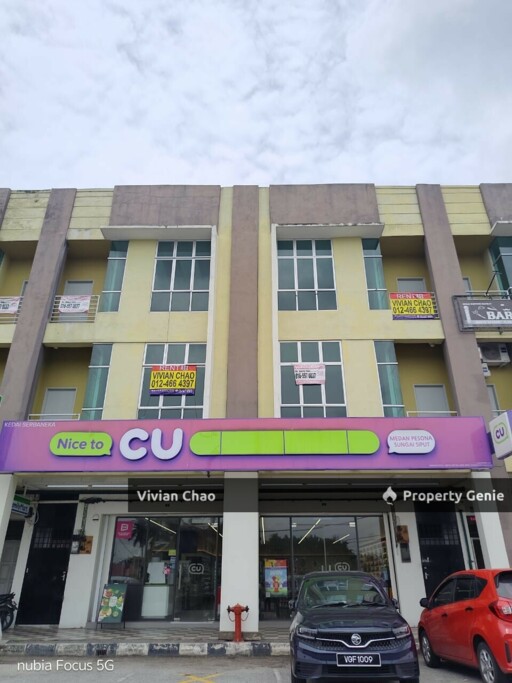 Sg Siput Medan Pesona Shop lot for Rent