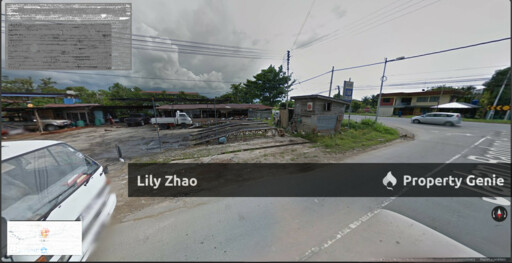Papar Commercial Land for Rent, Road Side, Corner Lot 8,000 sqft, Papar Square, Papar, Sabah.