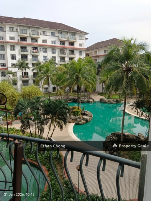 Partially Furnished Unit for Sale at Sri Alam Condominium, Shah Alam