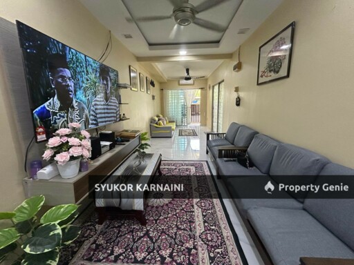 FACING OPEN Single Storey Storey Jalan Seroja, Bukit Sentosa Bukit Beruntung Rawang