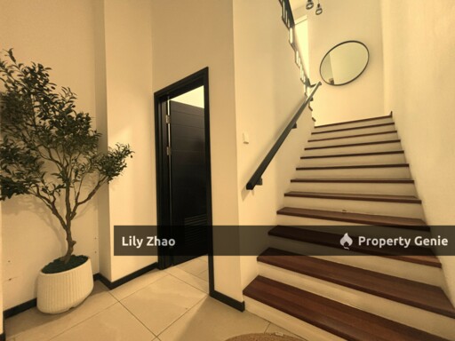 3-Storey Semi-Detached Luxury House for Rent, 4Bed 5Bath, Exclusive Unit, Gated & Guarded, Likas, Kota Kinabalu.