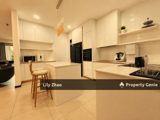 3-Storey Semi-Detached Luxury House for Rent, 4Bed 5Bath, Exclusive Unit, Gated & Guarded, Likas, Kota Kinabalu.