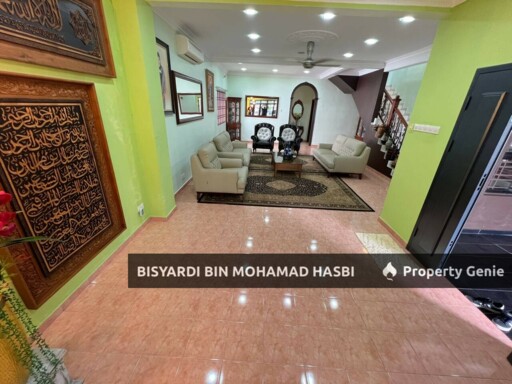 RENOVATED & FULLY FURNISHED 2 STOREY END LOT EXTRA LAND, TAMAN DESA MELATI, BANDAR BARU NILAI, NILAI .