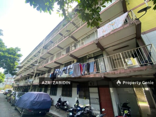 GROUND FLOOR Flat Wangsa Maju Seksyen 10 Blok A10 Turun Harga Untuk Dijual Murah FOR SALE