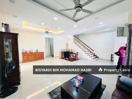 3,412sq.ft Partly Furnished 2 Storey Semi D Jalan Makmur Saujana Impian Kajang.