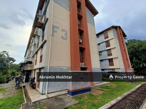 Freehold & Bumi Lot | Flat Taman Melati Blok F3 Setapak KL