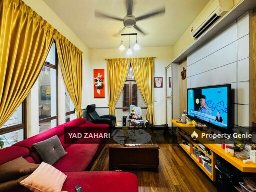 Lagenda 1, Bukit Jelutong, Shah Alam | 2-Storey Superlink 5 Bedrooms | RM2.1M - Extended Kitchen, Facing Open & Extra Land