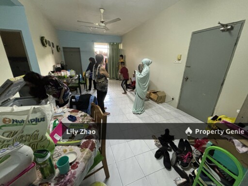 TAMAN WANGSA APARTMENT 1st Floor for Sale, 3Bed 2 Bath, 1007 sf, Telipok, Sabah