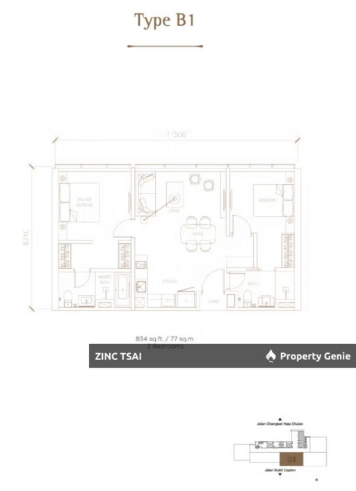 Pavilion Bukit Ceylon {Save RM 110,000} 5 mins Drive to Pavilion Kuala Lumpur_8 mins Walk to MRT Bukit Bintang