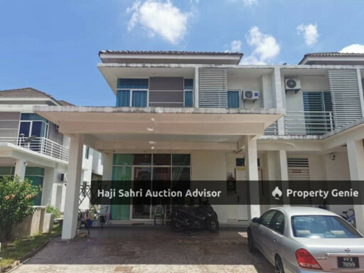 A double storey semi-detached house yang beralamat pos di 2A, Halaman Juru Setia 2, Taman Juru Setia, 13600, Perai, Pulau Pinang.