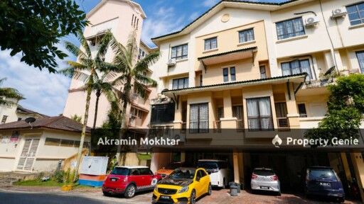 Freehold & Ground Floor | 3 Storey Townhouse Prima Court, Saujana Melawati KL