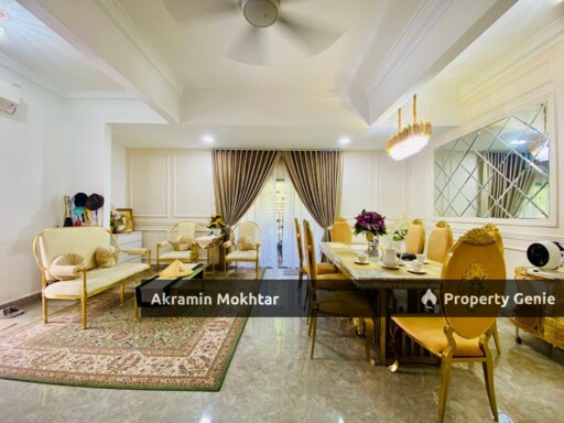 CORNER LOT & RENOVATED | TAMAN TEMPLER SAUJANA RAWANG 3 STOREY BUNGALOW