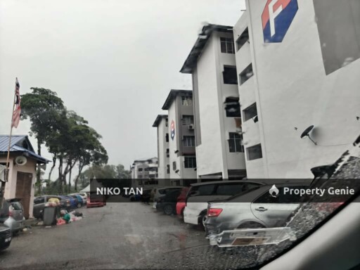 Flat Rosmerah Taman Johor Jaya For Sale