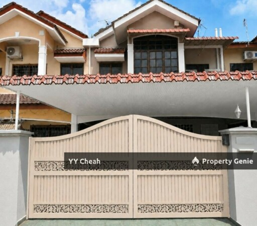 Gunung Rapat Frehold 2 storey terrace 22x75, facing east & field, renovated with modern taste