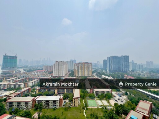 Corner Unit, Partially Furnished & 1 Covered Parking | SkyMeridien Residence, Sentul