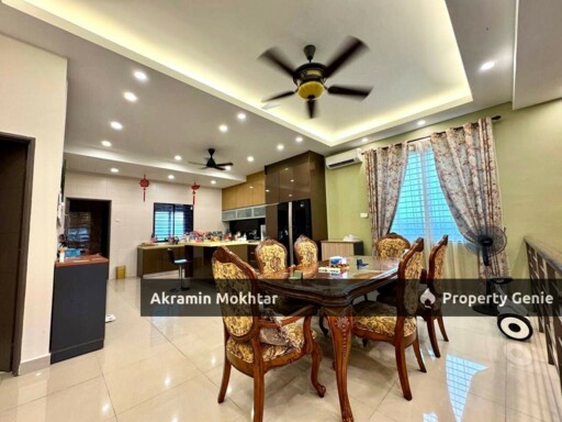 END LOT & FULLY FURNISHED | 2.5 Storey Terrace House @ Kinrara Residence Bandar Kinrara Selangor