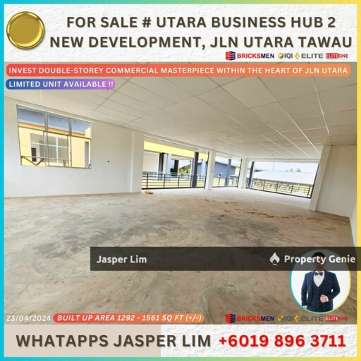 New Project Development Utara Business Hub 2 Tawau