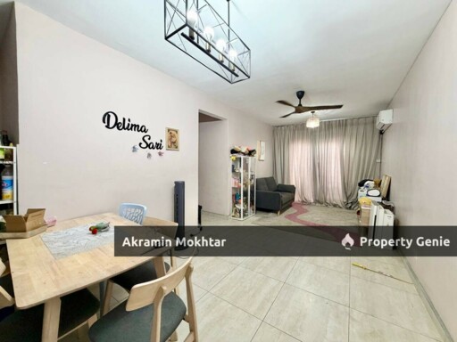 Renovated & 1 Parking | Laksamana Puri Condo Batu Caves, Gombak Selangor.