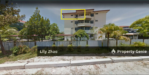 Taman Satria Apartment 3rd Floor for Sale, 3Bed 2Bath, Corner Lot, Fully Furnished, Menggatal, Kota Kinabalu.