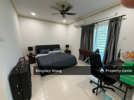 Klebang Harmoni Freehold Double Storey Terrace House Have 8 ft Empty Land at Back Simple Renoavted Near Tasek Chemor Meru