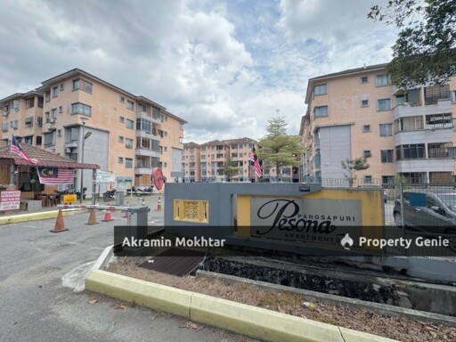 Freehold | Apartment Pesona Taman Kajang Utama Kajang Sekangor  .