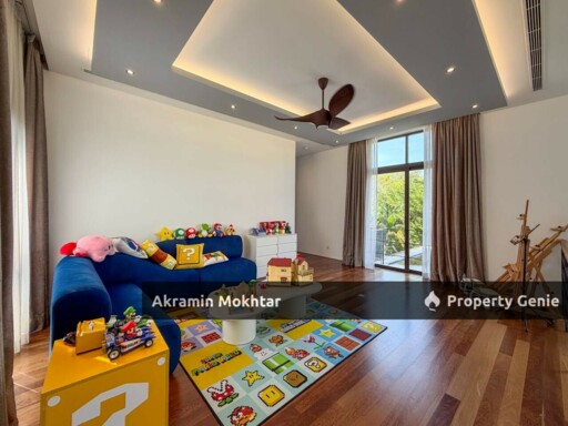 Corner Lot, Modern Design & Fully Furnished |  3 Storey Bungalow at Perdana Heights U10, Shah Alam