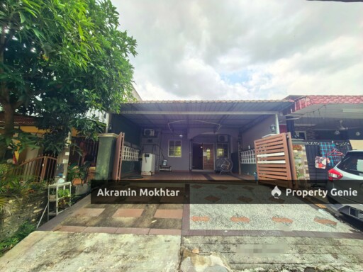 FREEHOLD & EXTENDED | SINGLE STOREY TERRACE TAMAN CHERAS AWANA, CHERAS