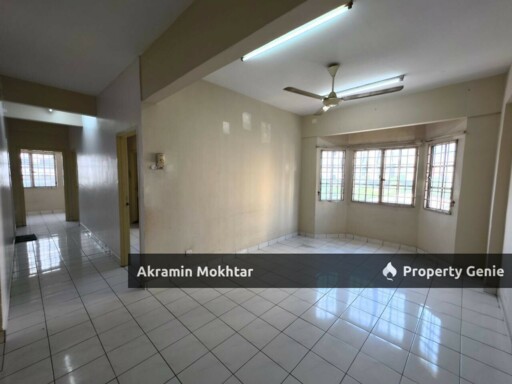 CORNER UNIT, WALKING DISTANCE TO LRT & 1 PARKING | PANGSAPURI MAWAR, BANDAR BARU SENTUL, KUALA LUMPUR.