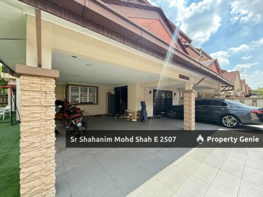 Corner Lot Double Storey Superlink House, Type Jasmin Denai Alam, Shah Alam
