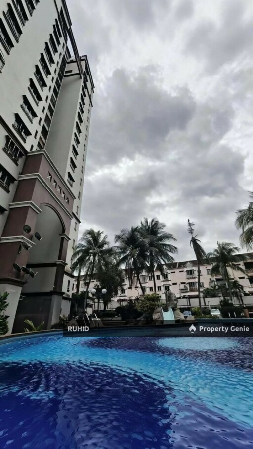 Dwi Mahkota Condominium, Taman Bukit Alif - Pool Facing Condo