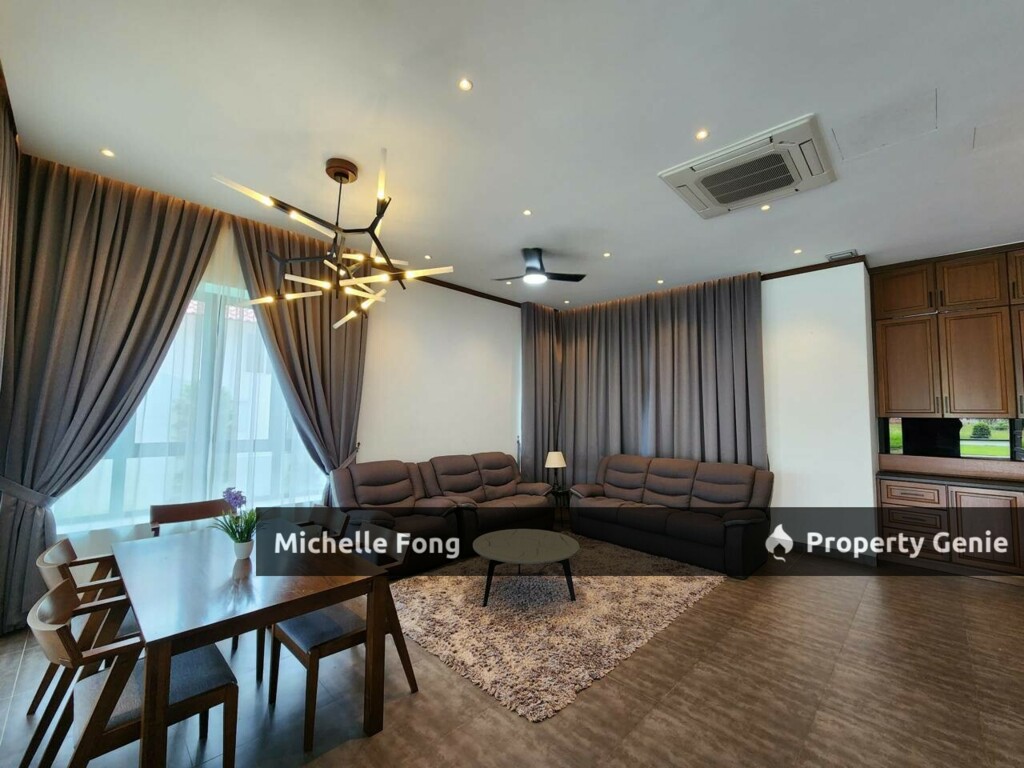 The Country Residency @ Bandar Seri Alam Masai / Double Storey Bungalow For Rent / Fully Furnish / Gated Guarded