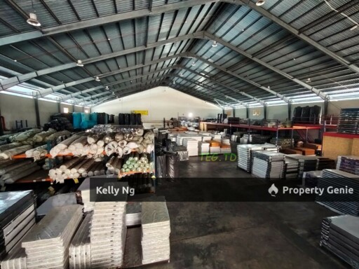 Detached Warehouse Factory At Ijok Bestari Jaya Kuala Selangor For Sale