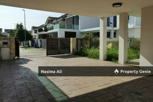 Facing Park- 2 Storey Angular Superlink Terrace House, Clover Park, Denai Alam