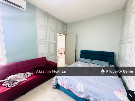 Freehold, End Lot & 2 Parking | Dwiputra Residences Condominium Presint 15, Putrajaya (FULLY FURNISHED)