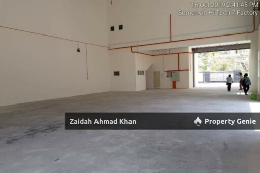 KAWASAN PERINDUSTRIAN HITECH JALAN HITECH 7 SEMENYIH 1.5 STOREY SEMI D FACTORY FOR SALE FREEHOLD INDIVIDUAL TITLE