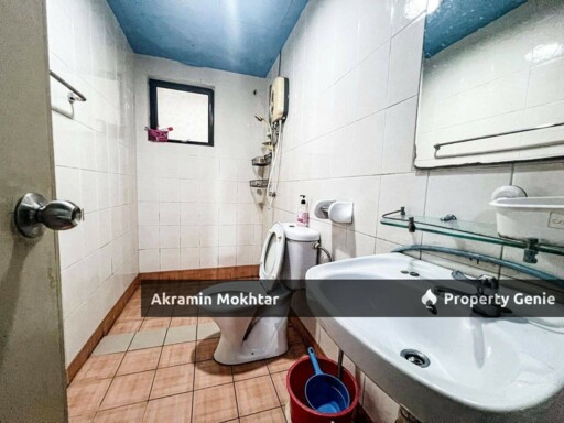 FREEHOLD, CORNER UNIT, FULLY FURNISHED & 1 PARKING | Pangsapuri Puri Aiyu Seksyen 22 Shah Alam
