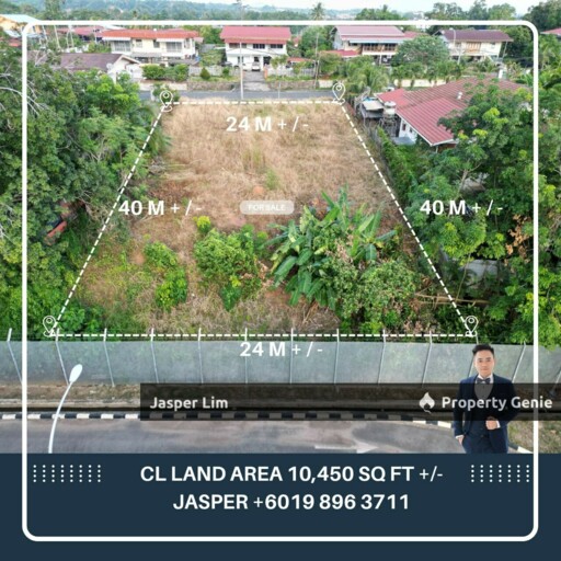 CL 10,450 SQ FT Empty Land (Jalan Morrel)