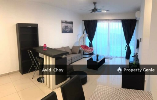 Aliff Avenue, Dwi Aliff Service Apartment, 2 Bedroom ,(1895 sqft)(Fully Furnished)for Sale Rm450,000