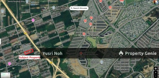 DEVELOPMENT LAND FOR SALE - SEBELAH TAMAN BENTARA, JALAN MERBOK