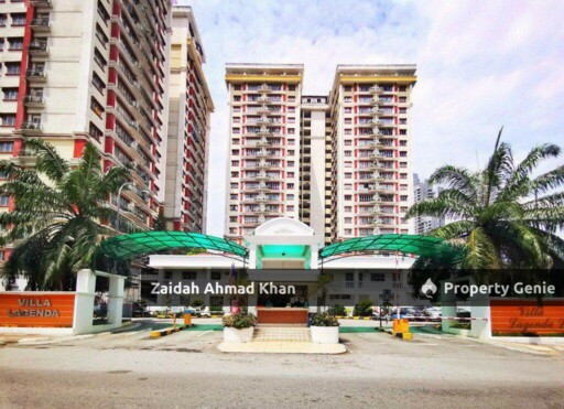 VILLA LAGENDA CONDOMINIUM SELAYANG BATU CAVES CONDOMINIUM FOR SALE HIGH FLOOR PARTLY FURNISHED