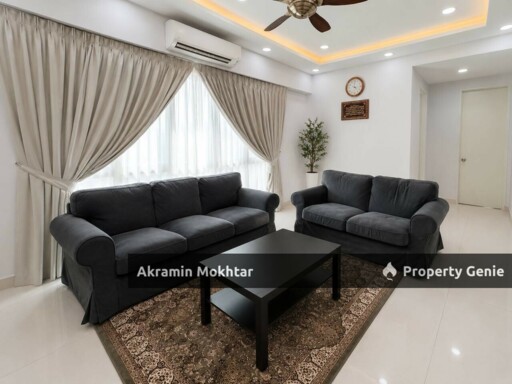 Freehold | Lake Point Residence, Cyberjaya Lake View Unit | Fully Furnished | Renovated & Move-In Ready