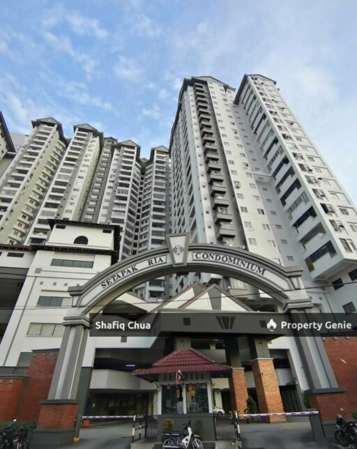 Non Bumi Lot Well Kept Setapak Ria Condo KL For Sale