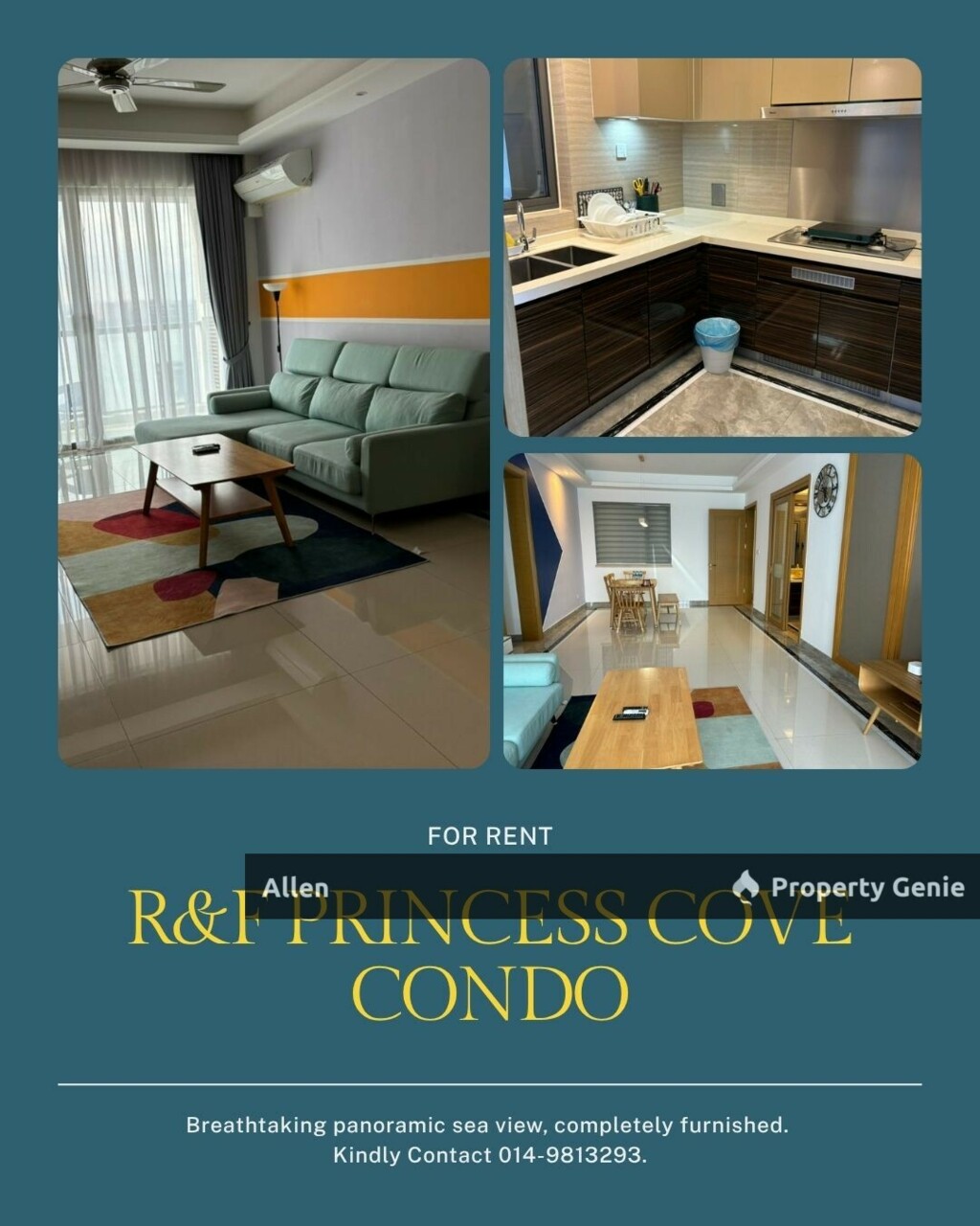 R&F Princess Cove Direct Panoramic Sea View!