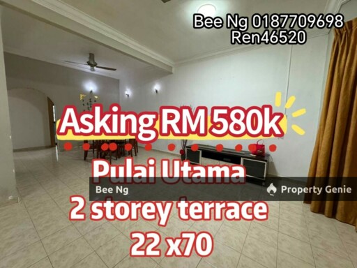 Pulai Utama 2 storey terrace