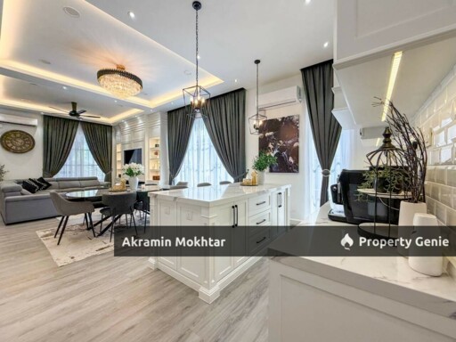 Freehold, Fully Furnished & Fully Renovated | 2 Storey Semi D Cluster Stoneridge Eco Majestic Semenyih