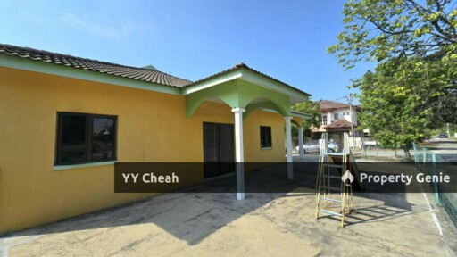 Menglembu One Storey Corner House Next to Green Field