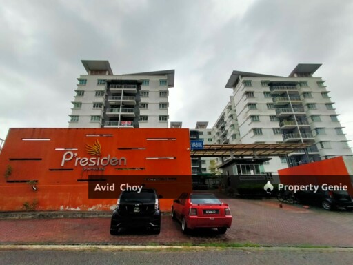 P'residen Apartment,  Permas Jaya, 3+1 Bedroom (Full Loan)