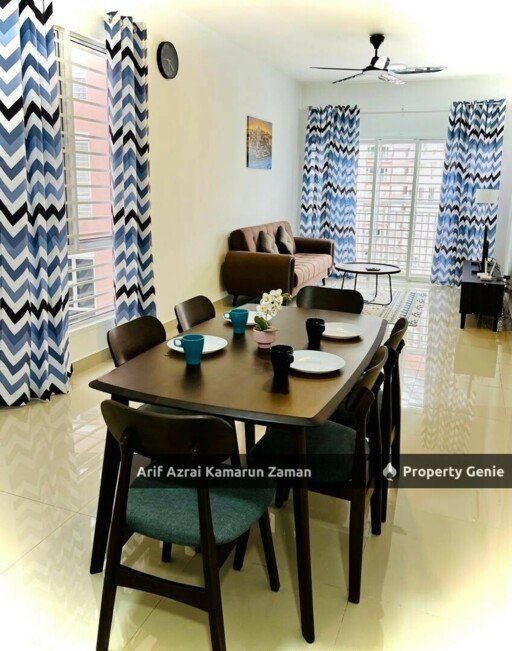 [Fully Furnished] PPAM Seruling Putrajaya | 3 Bedrooms | 2 Bathrooms | 1,000 sqft | RM2,200