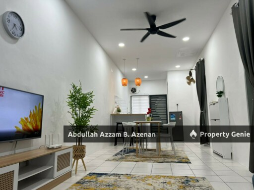 TERES OPEN FACING FULLY FURNISH TAMAN RIA VISTANA