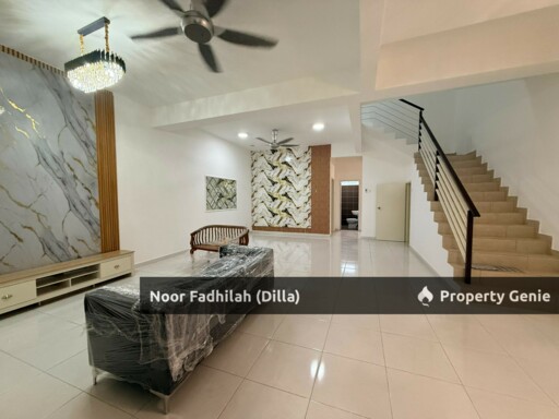 Sewa Partial Furnished Kemasukan Segera Taman Bukit Senawang Perdana